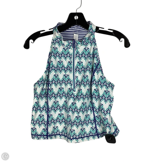 Athletic Tank Top By Simply Southern In Blue, Size: L