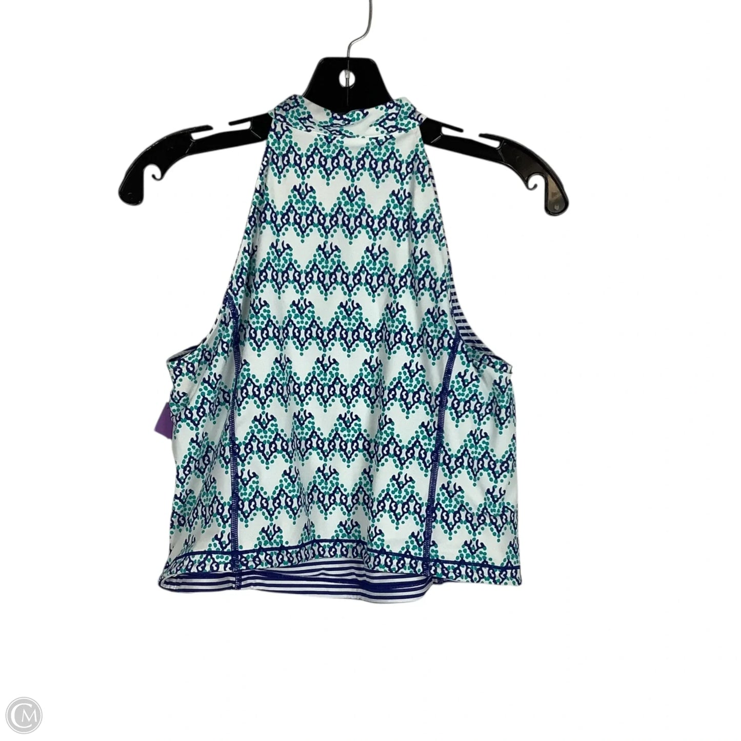 Athletic Tank Top By Simply Southern In Blue, Size: L