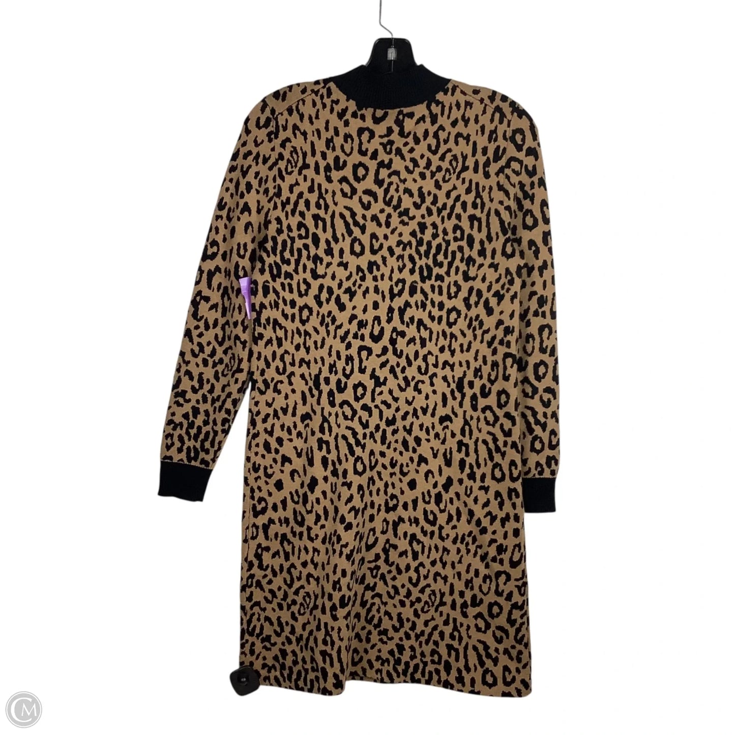 Dress Sweater By J. Crew In Animal Print, Size: S