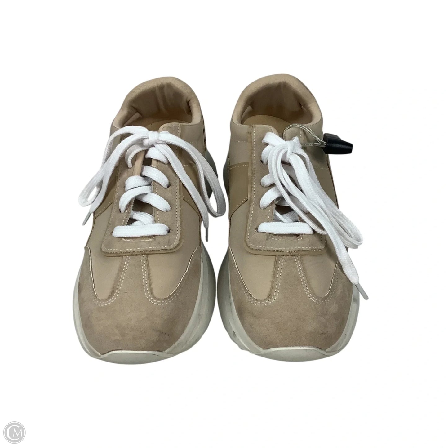 Shoes Sneakers By Madden Girl In Tan, Size: 10