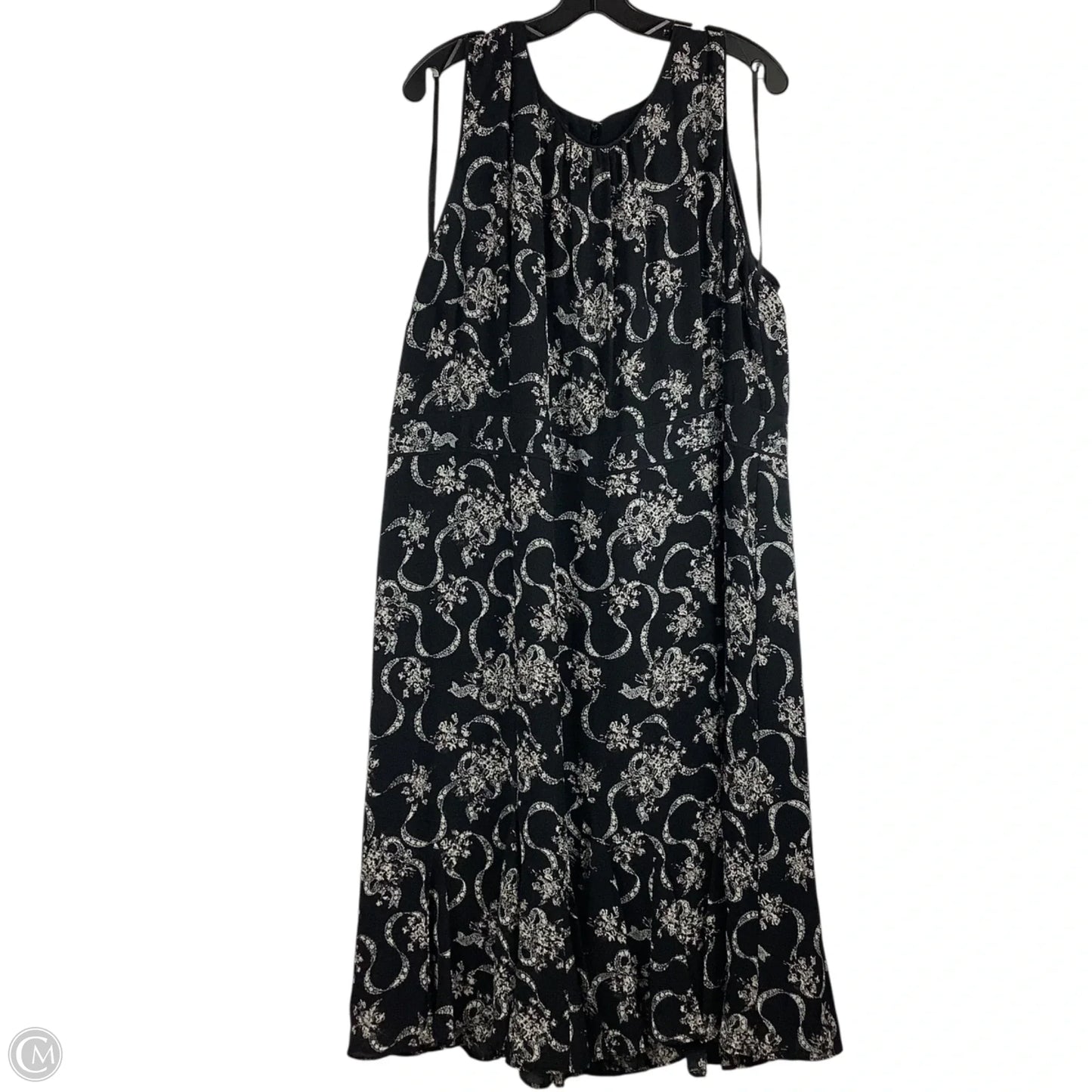 Dress Casual Maxi By Talbots In Black, Size: 18