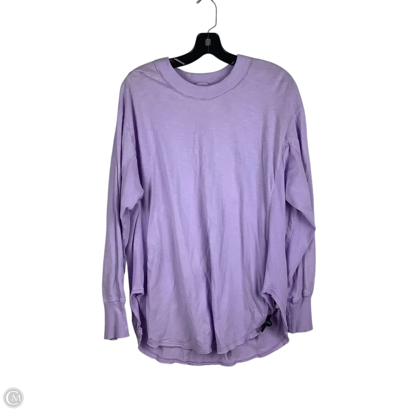 Top Long Sleeve By Aerie In Purple, Size: M