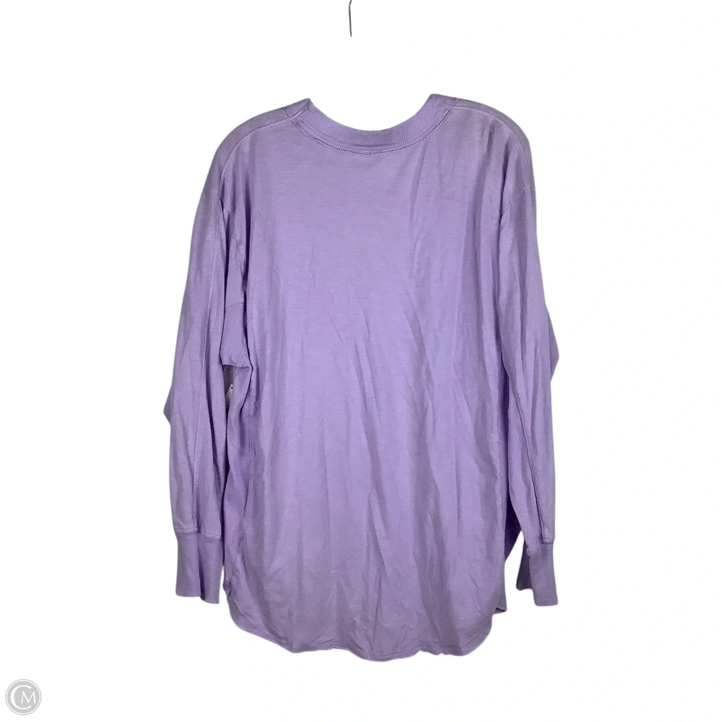 Top Long Sleeve By Aerie In Purple, Size: M