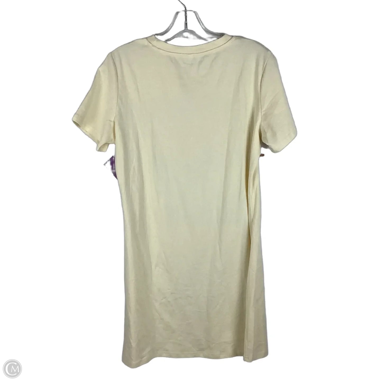 Top Short Sleeve By Clothes Mentor In Cream, Size: S