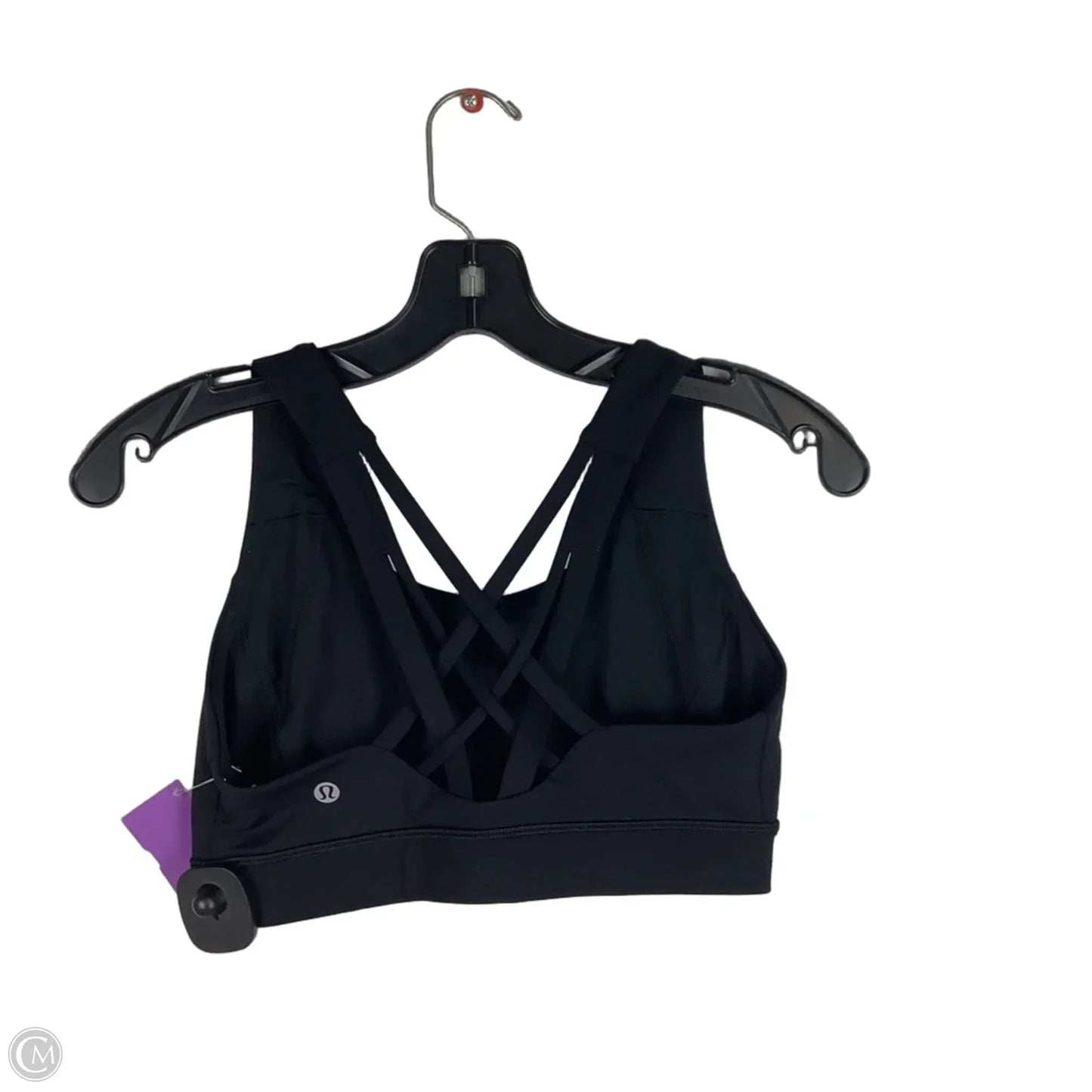 Athletic Bra By Lululemon In Black, Size: 6