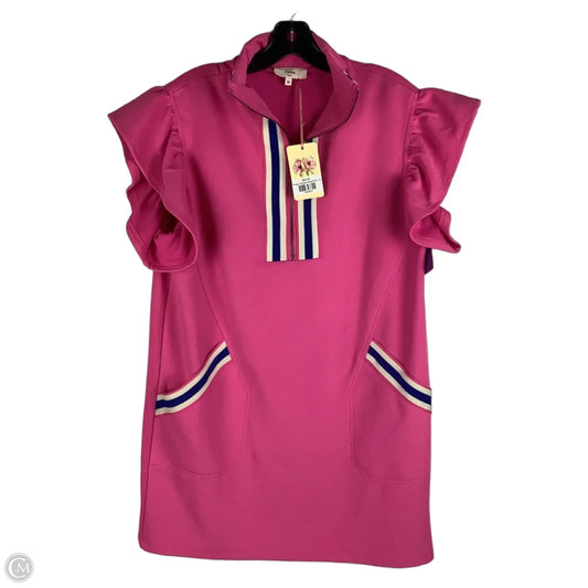 Dress Party Midi By Entro In Pink, Size: M