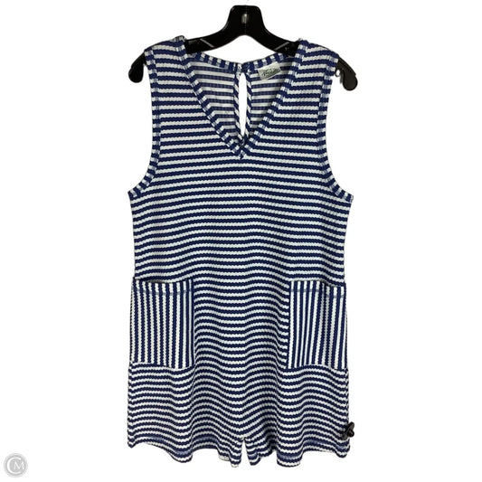 Romper By Clothes Mentor In Striped Pattern, Size: M
