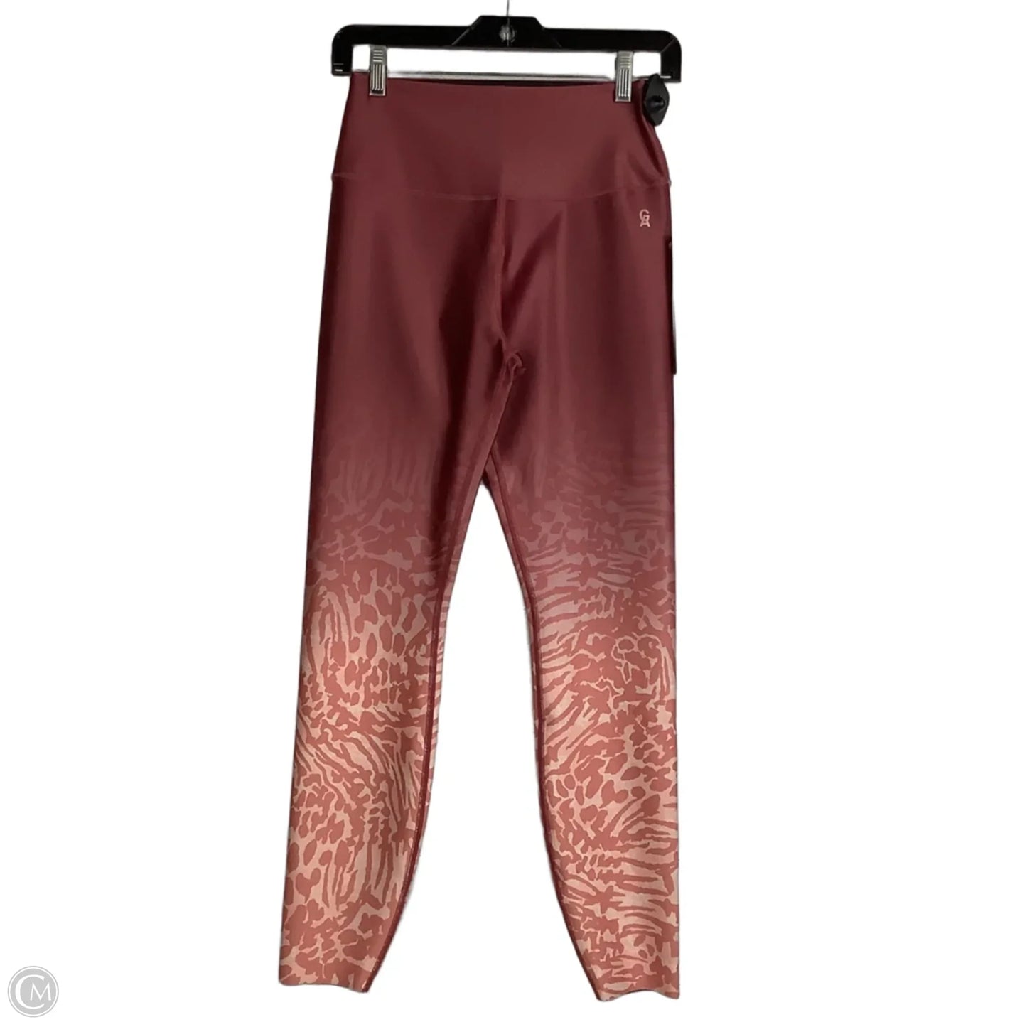Athletic Leggings By Good American In Red, Size: 2