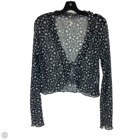 Top Long Sleeve By Free People In Black, Size: L