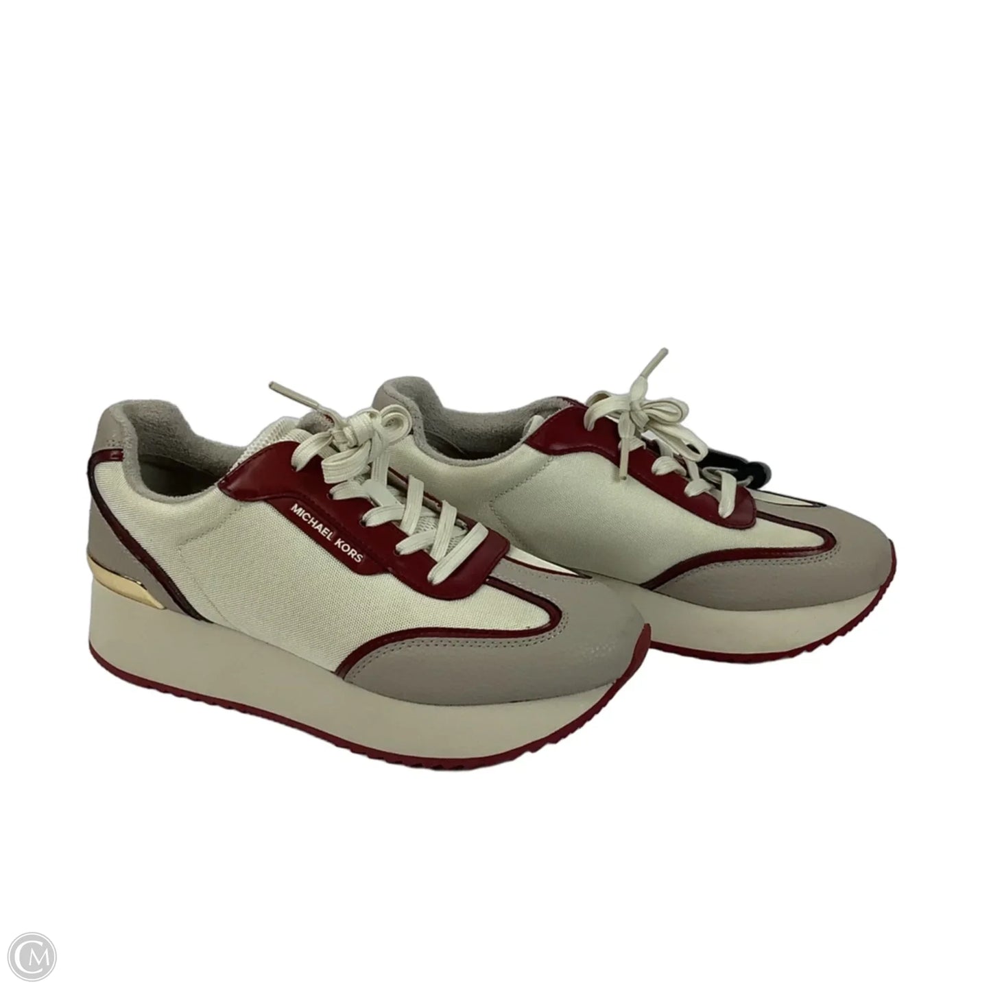 Shoes Designer By Michael Kors In Red, Size: 7