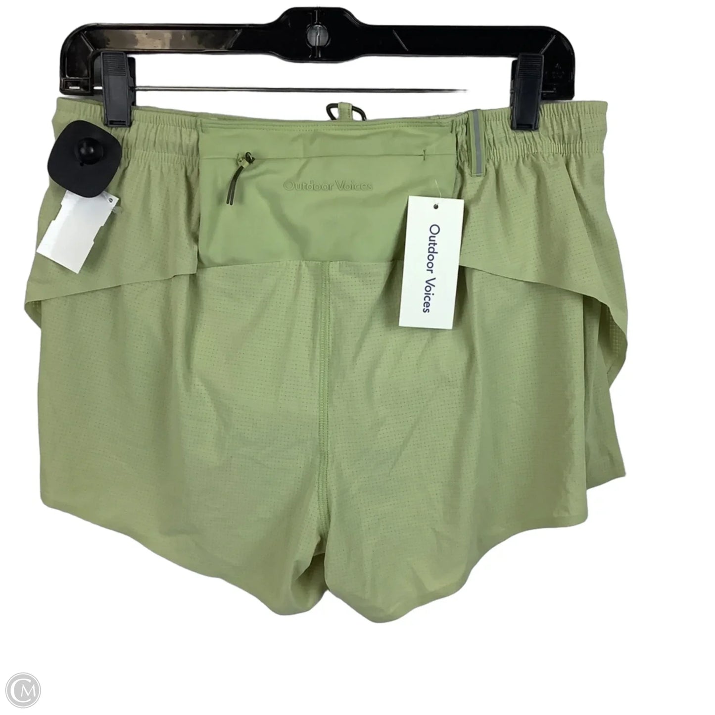 Athletic Shorts By Outdoor Voices In Green, Size: S