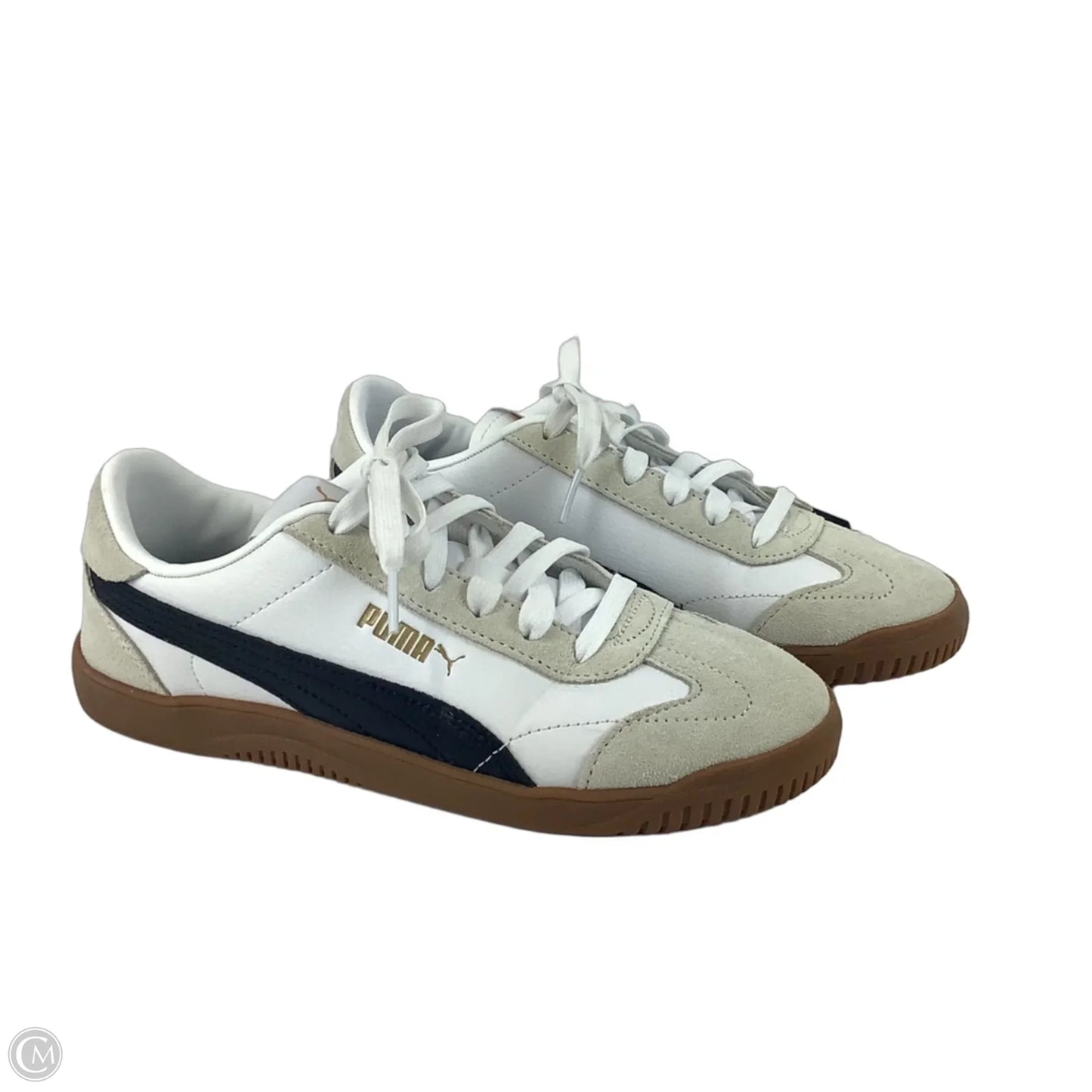 Shoes Sneakers By Puma In Black & White, Size: 7.5