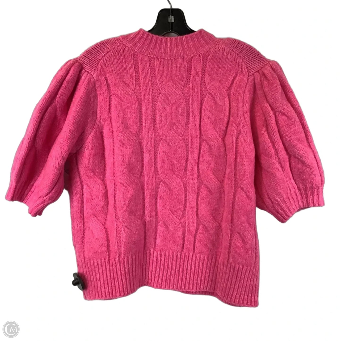 Sweater Cardigan By Free Assembly In Pink, Size: M