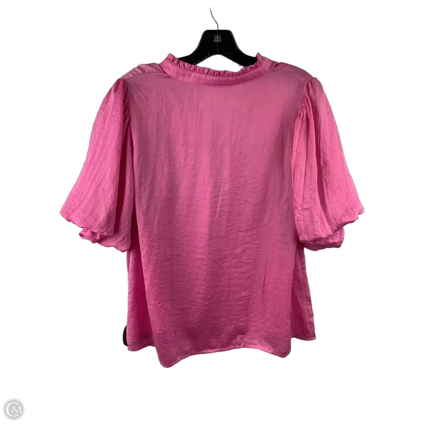 Top Short Sleeve By Thml In Pink, Size: M