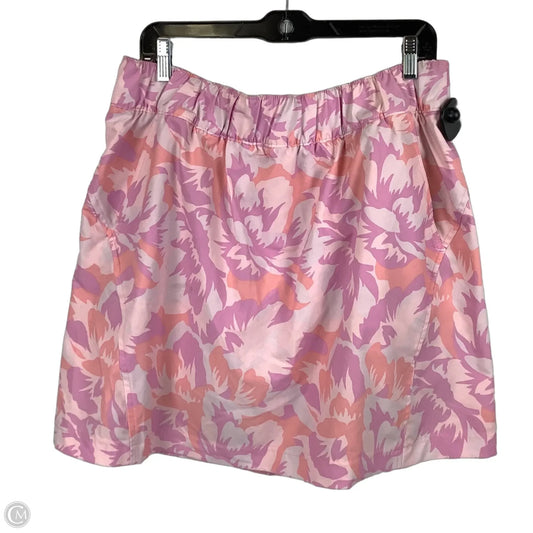 Athletic Skirt By Columbia In Pink, Size: Xl