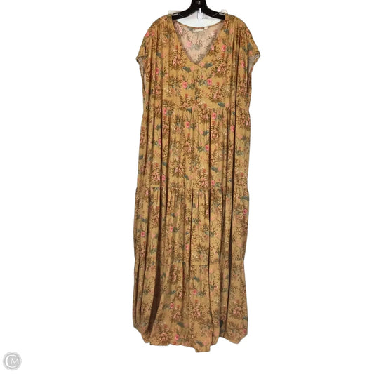 Dress Party Long By Wonderly In Yellow, Size: Xl