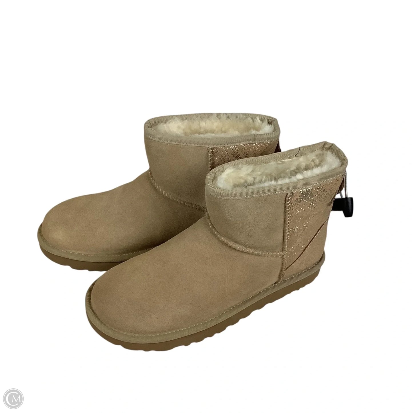 Boots Designer By Ugg In Brown, Size: 8