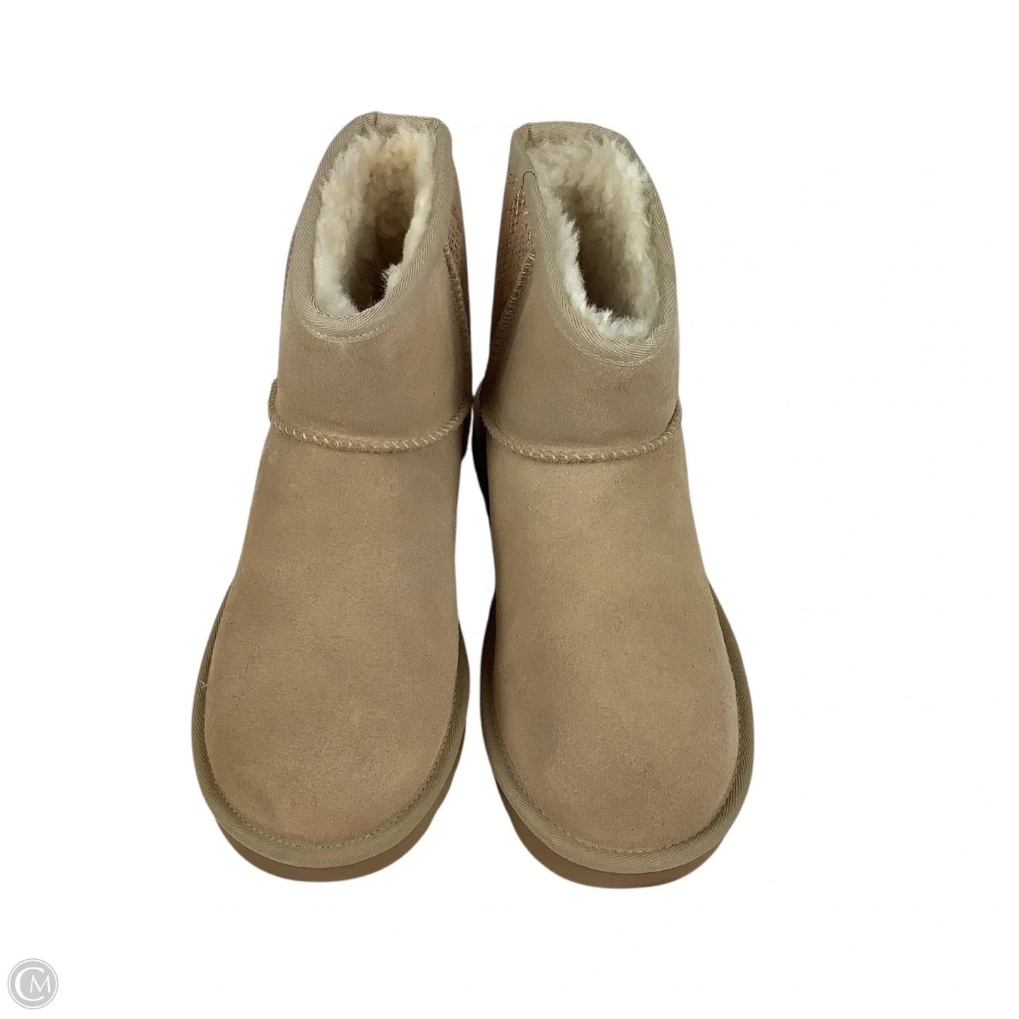 Boots Designer By Ugg In Brown, Size: 8