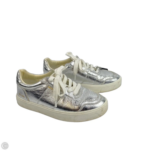 Shoes Sneakers By Sam Edelman In Silver, Size: 5.5