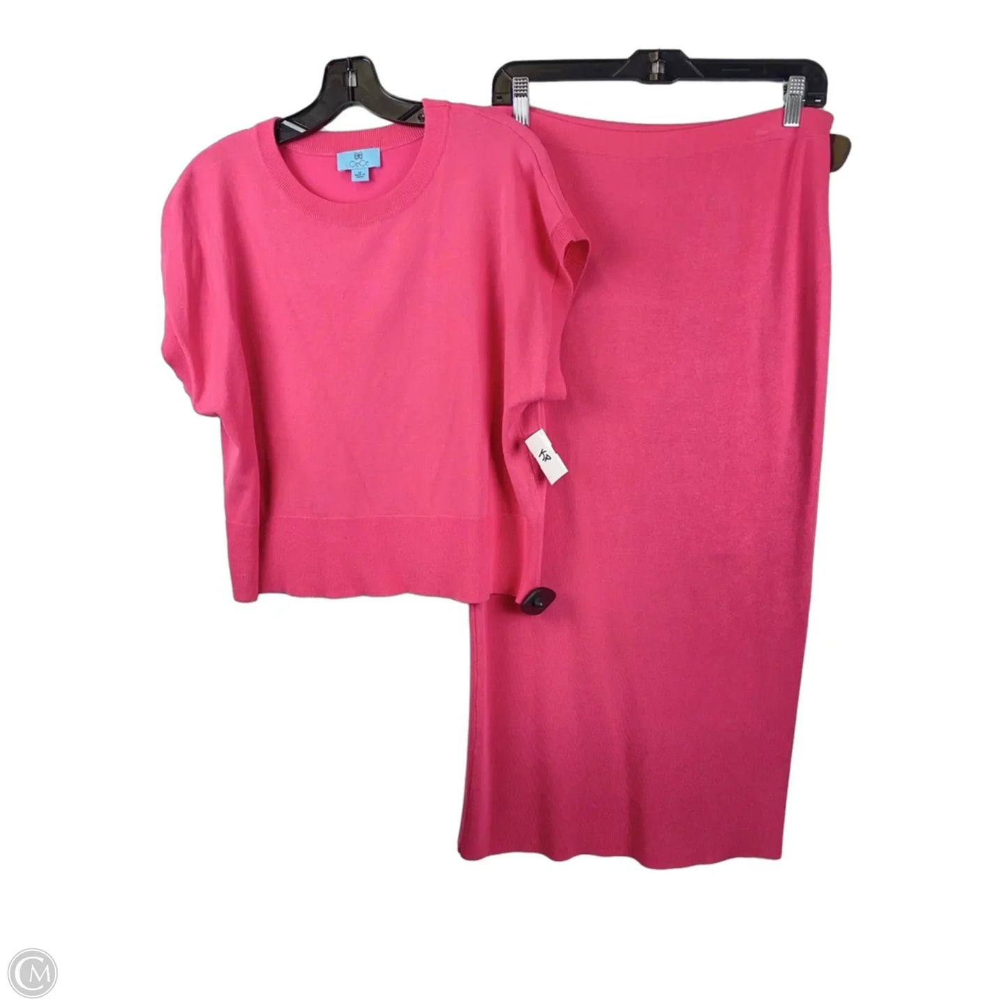 Skirt Set 2pc By Cece In Pink, Size: M