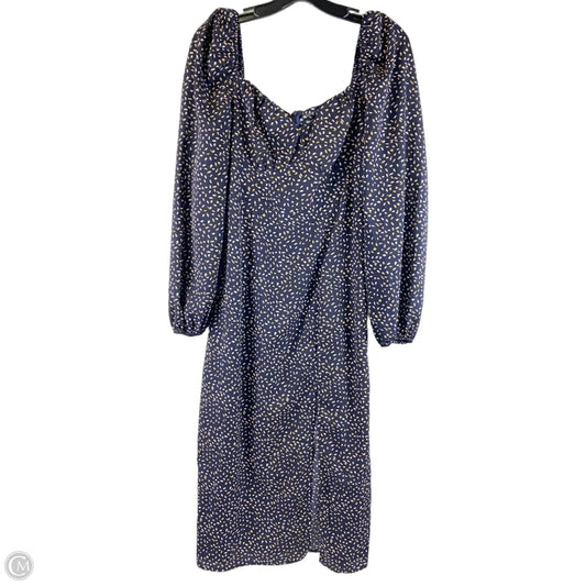 Dress Party Midi By Nasty Gal In Polkadot Pattern, Size: 6