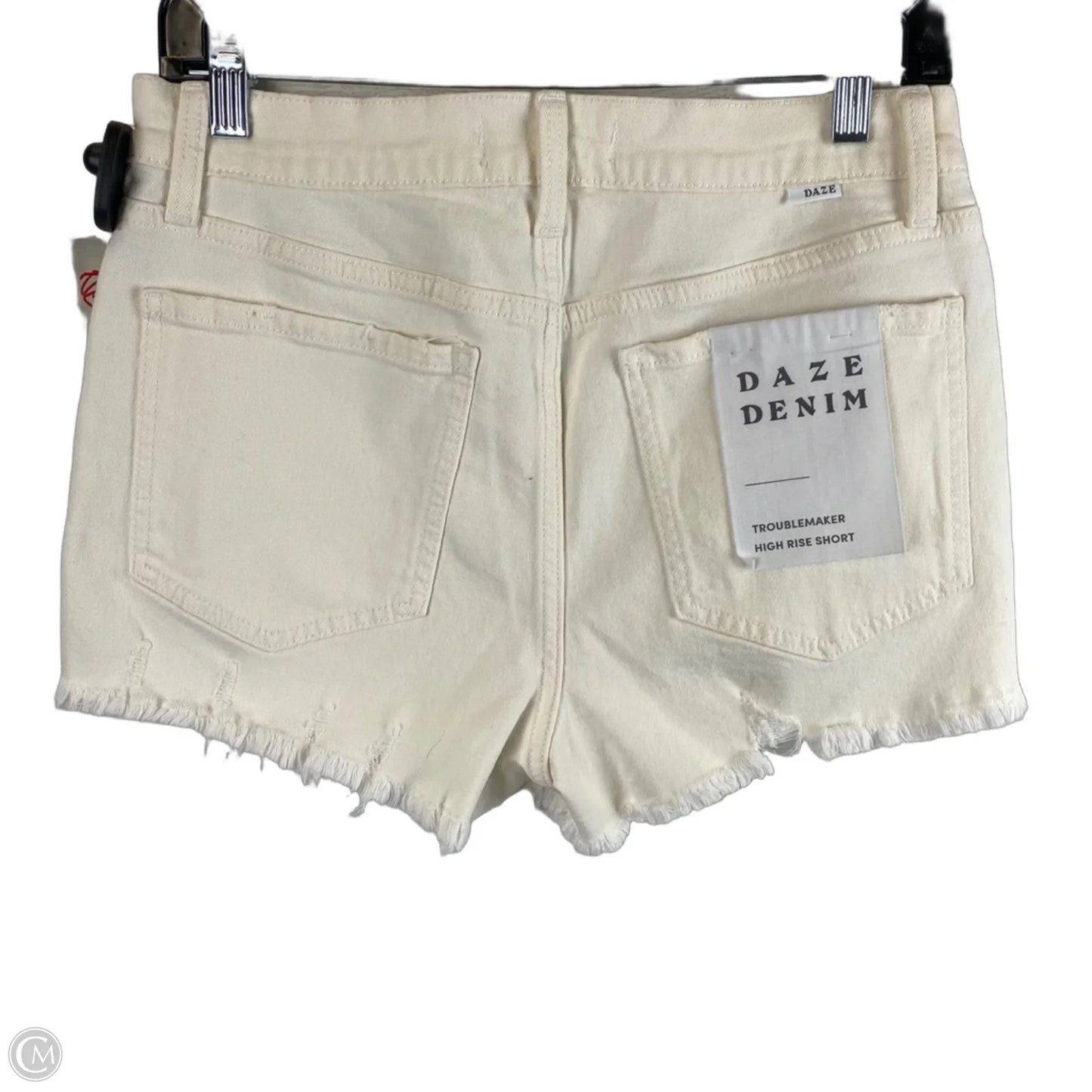 Shorts By Daze In Cream, Size: 28