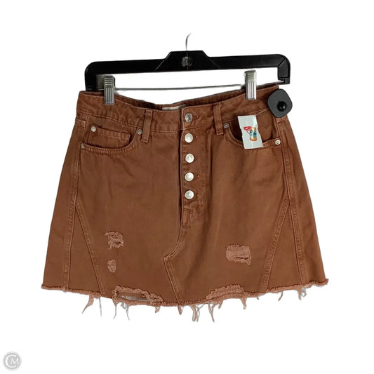 Skirt Mini & Short By We The Free In Brown, Size: 30