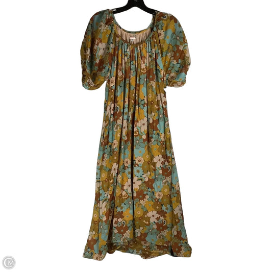 Dress Casual Maxi By Sundry In Floral Print, Size: 0