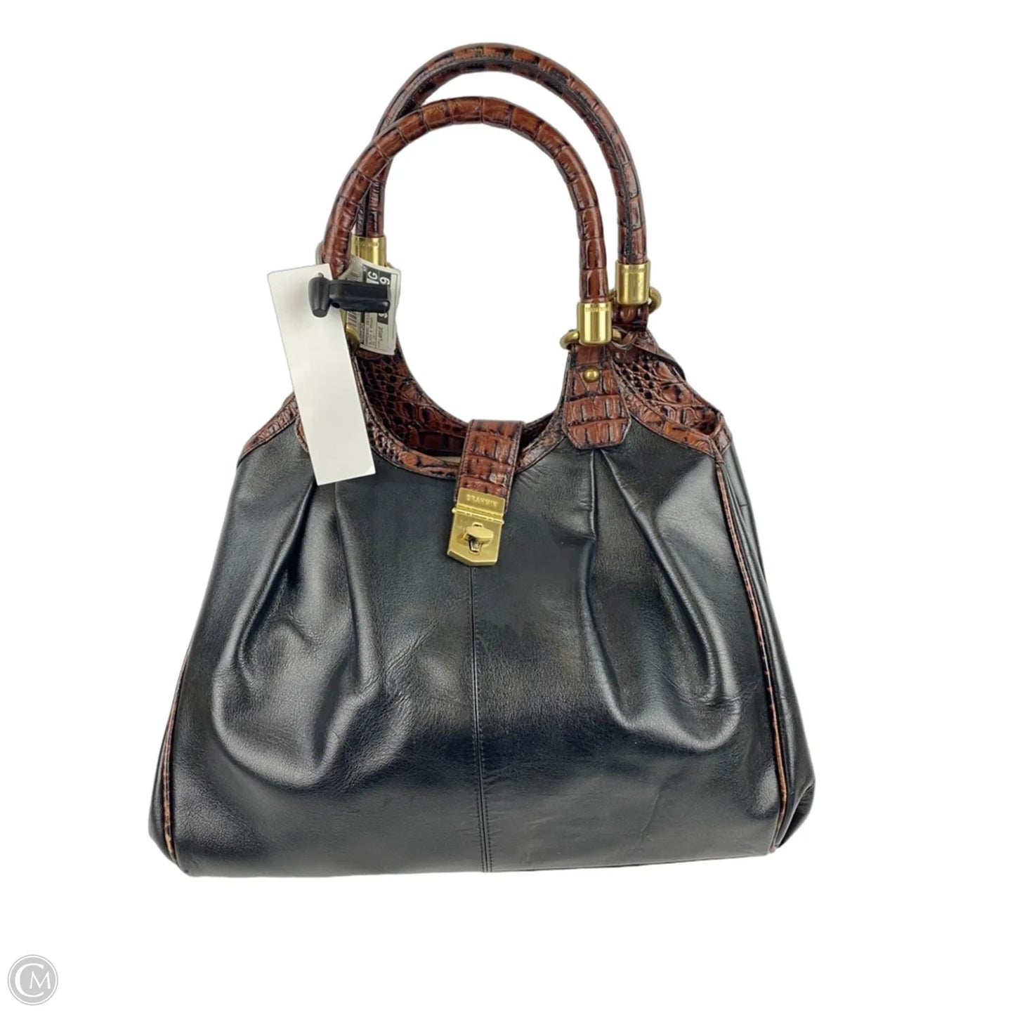 Handbag Designer By Brahmin, Size: Large