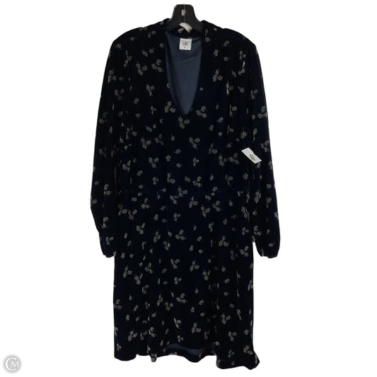 Dress Casual Midi By Cabi In Blue, Size: Xl