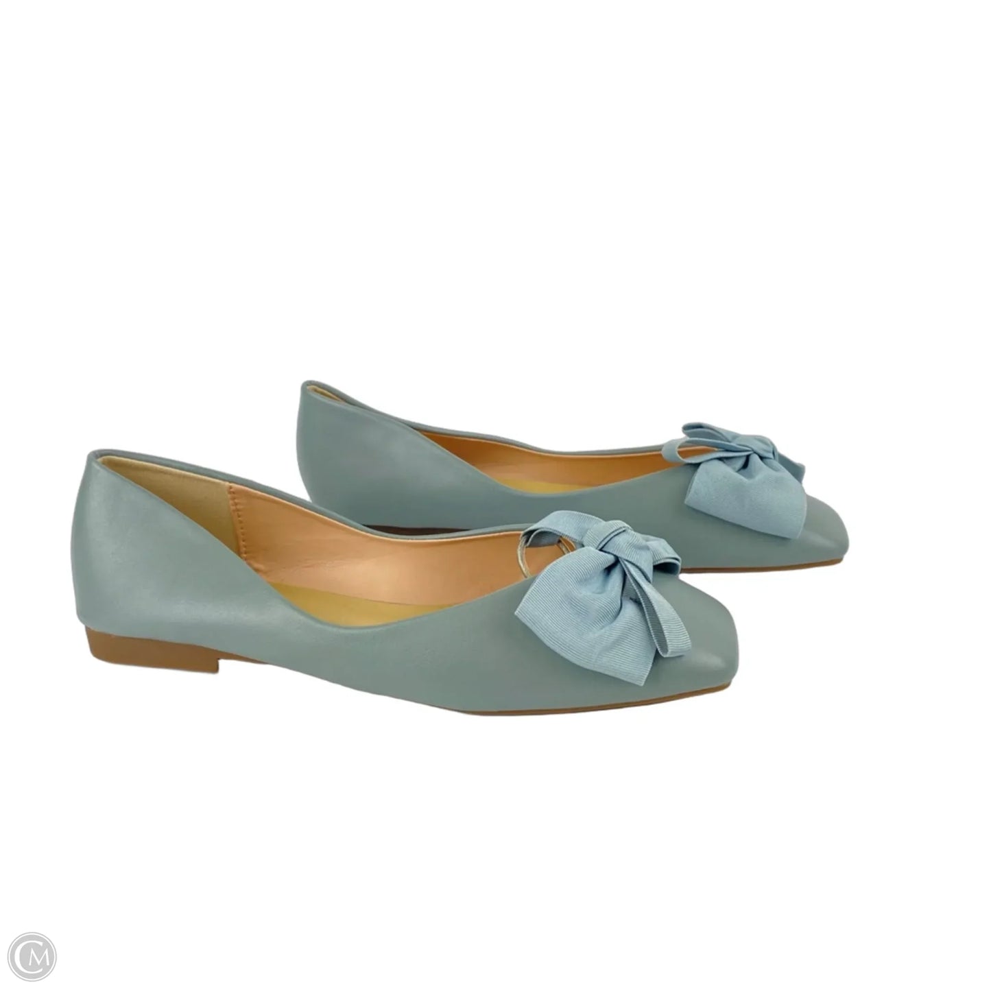 Shoes Flats By Clothes Mentor In Blue, Size: 7.5 (38)
