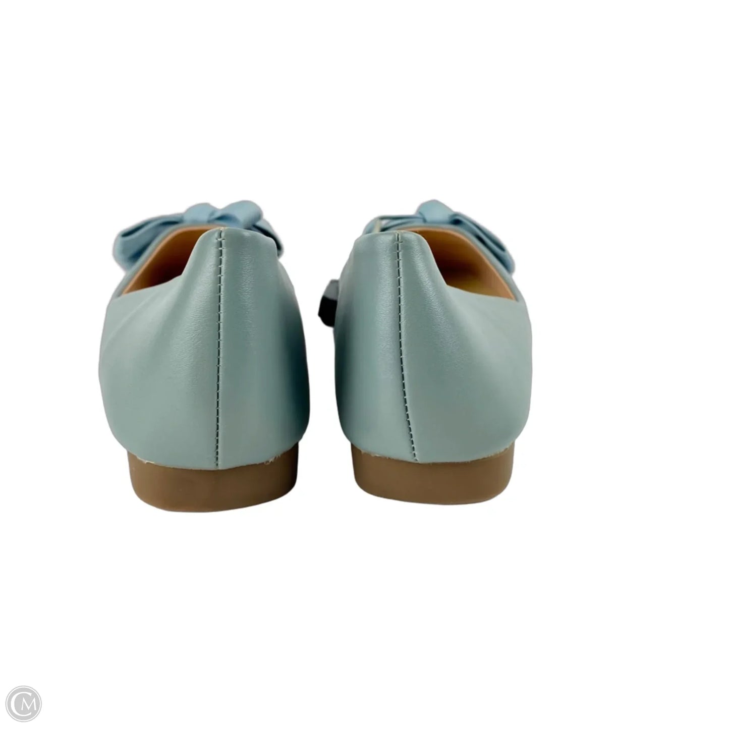 Shoes Flats By Clothes Mentor In Blue, Size: 7.5 (38)