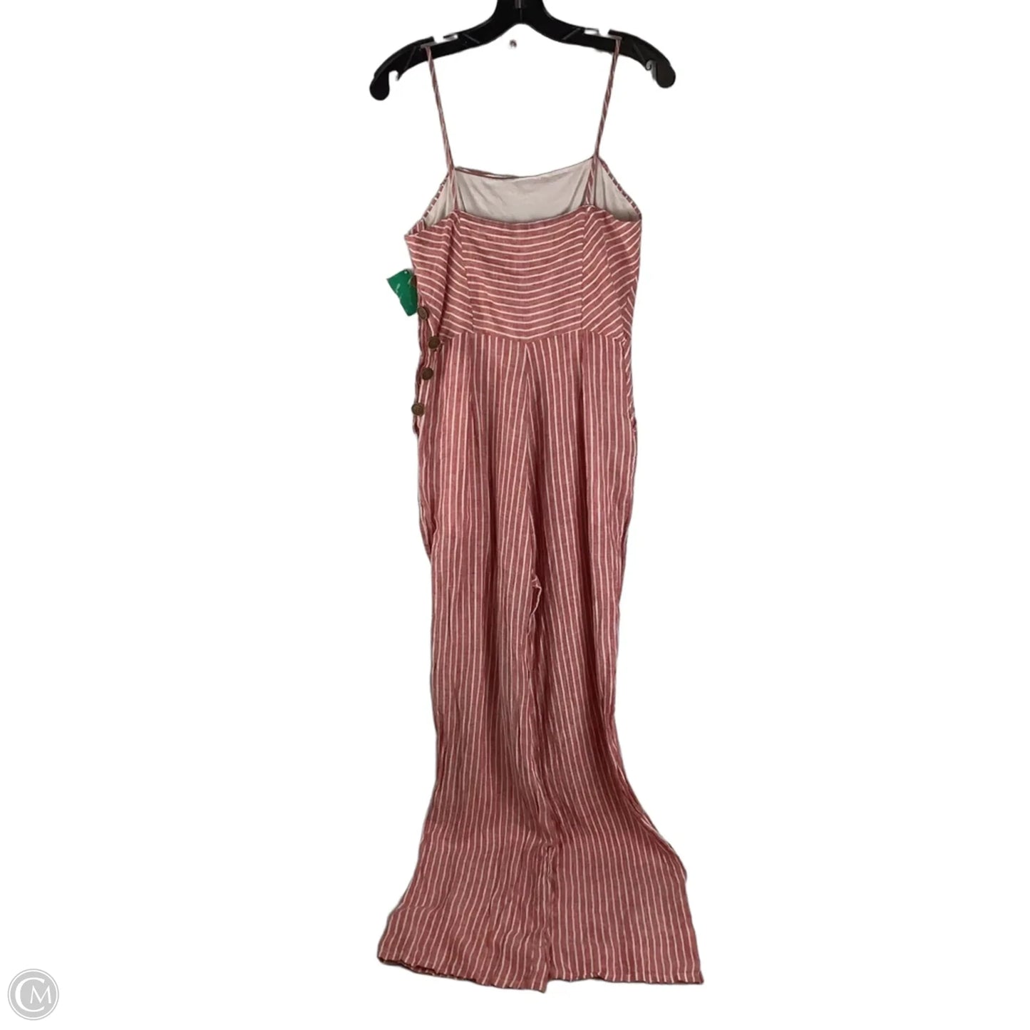 Jumpsuit By Mango In Striped Pattern, Size: S
