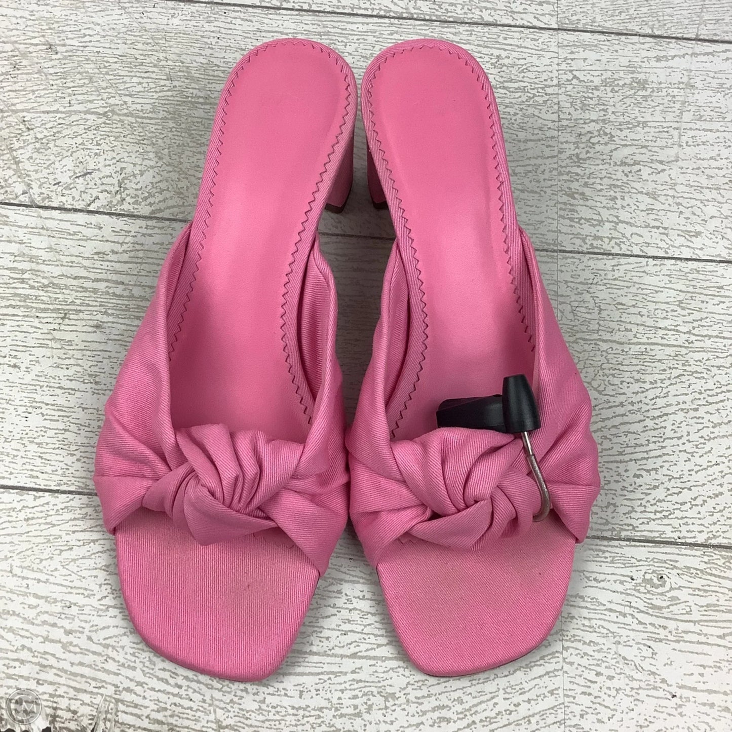 Sandals Heels Block By J. Crew In Pink, Size: 8