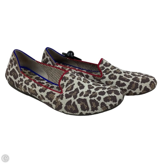 Shoes Flats By Rothys In Animal Print, Size: 8