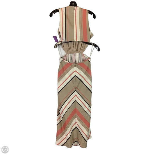 Dress Casual Maxi By Banana Republic In Striped Pattern, Size: 0