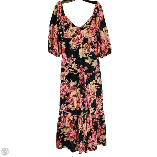 Dress Casual Maxi By Free People In Multi-colored, Size: L