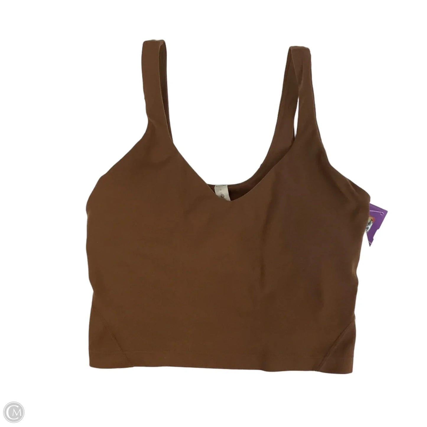 Athletic Bra By Lululemon In Brown, Size: 6
