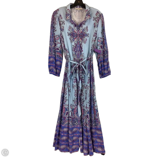 Dress Casual Maxi By Loft In Multi-colored, Size: Xl