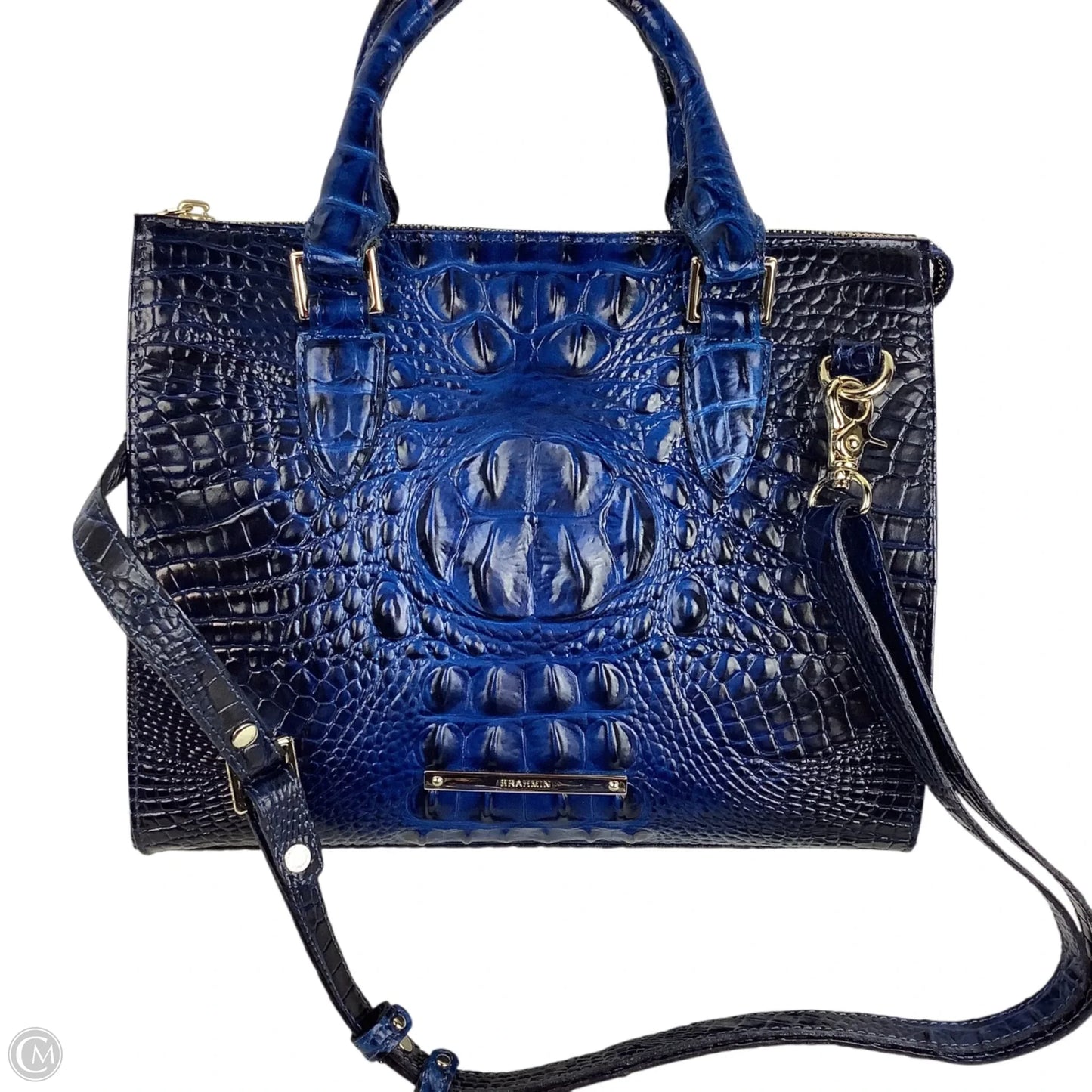 Crossbody Designer By Brahmin, Size: Medium