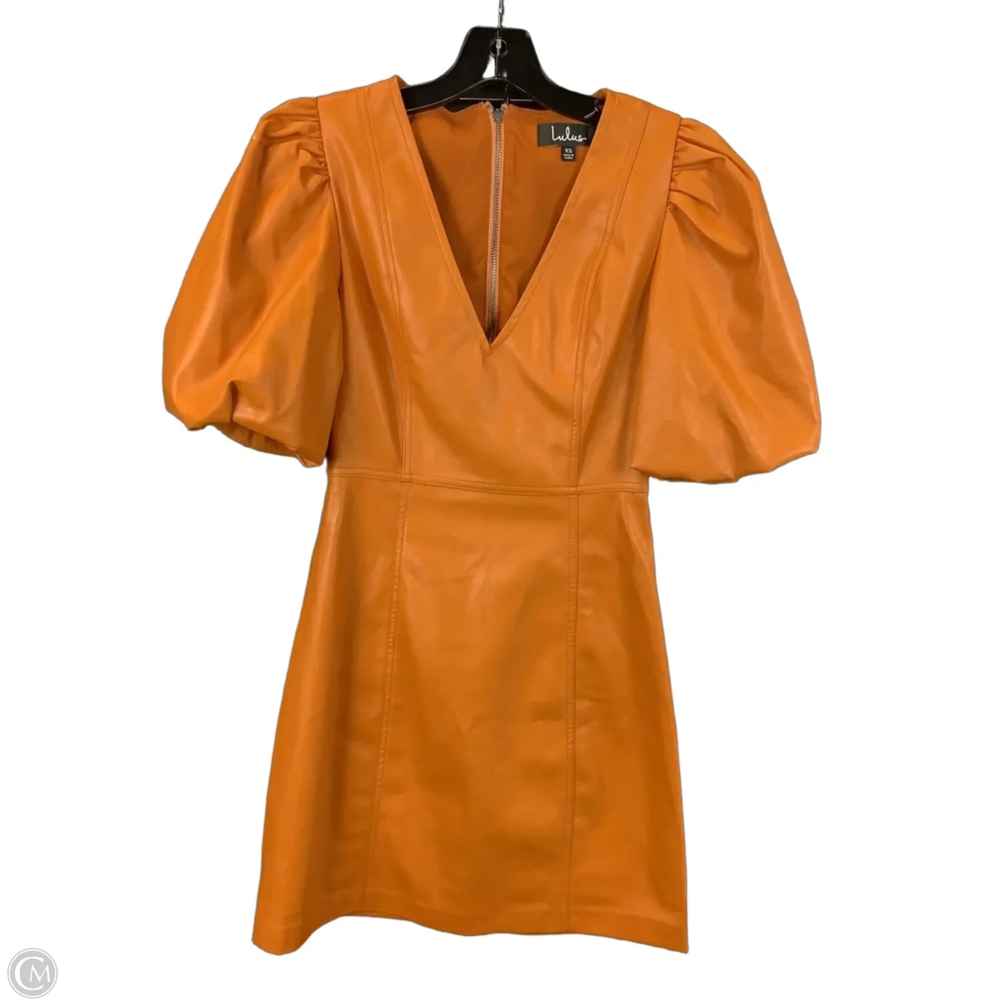 Dress Party Short By Lulus In Orange, Size: Xs