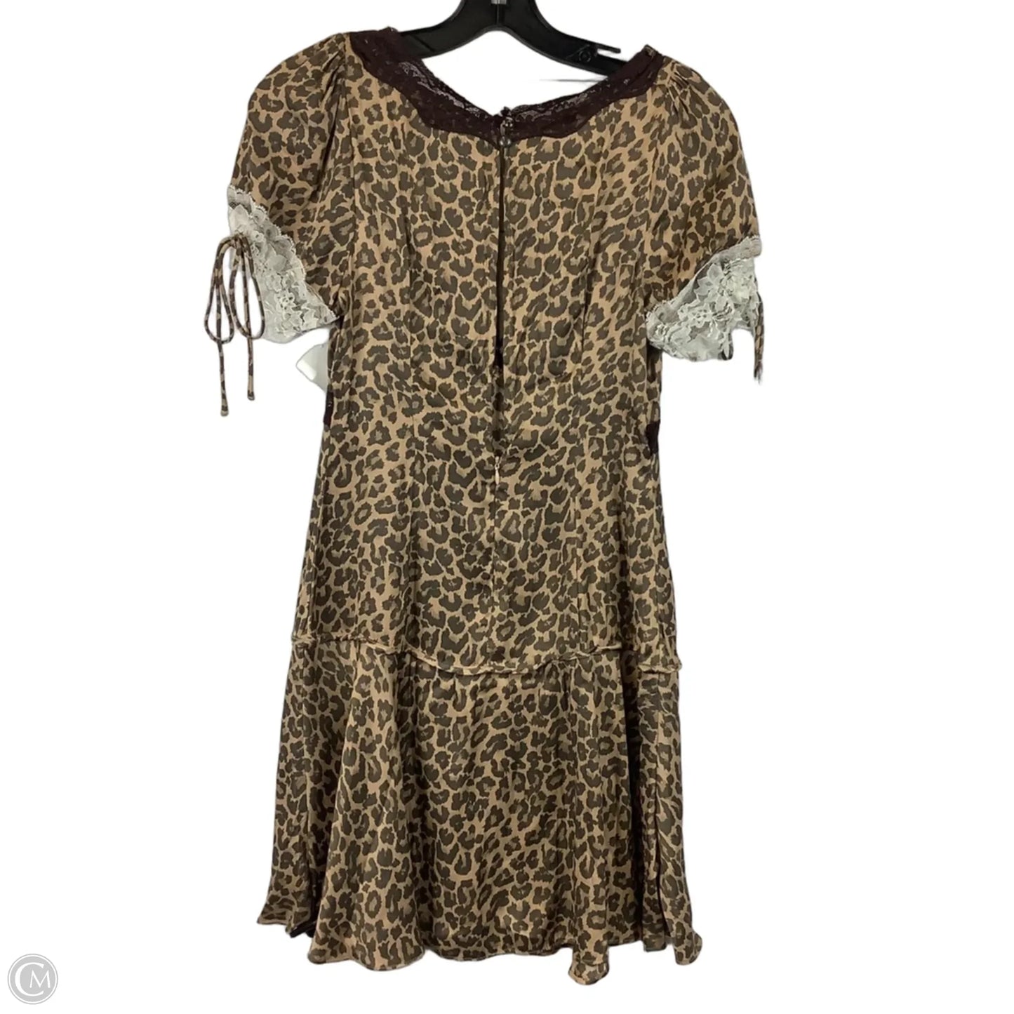 Dress Casual Short By Free People In Animal Print, Size: Xs