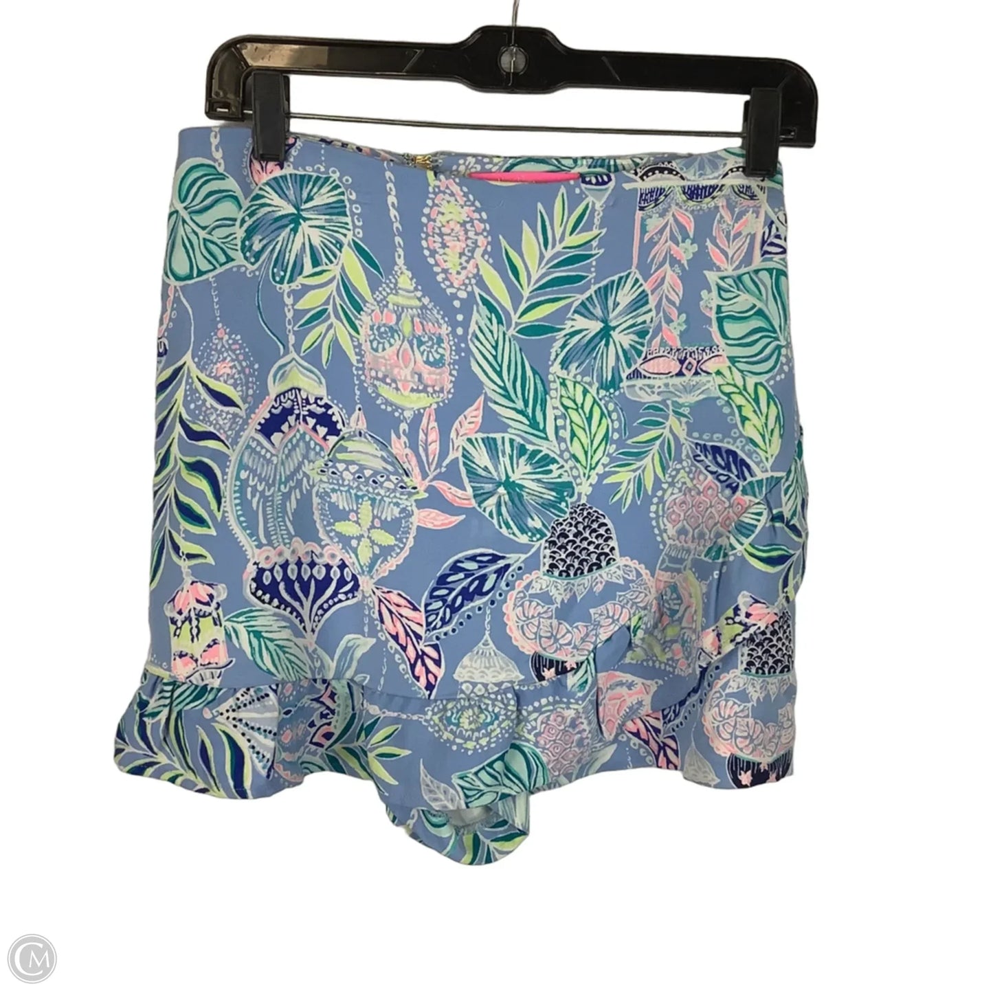 Skort Designer By Lilly Pulitzer In Blue, Size: 12