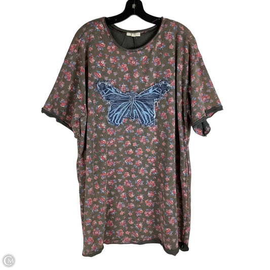 Dress Casual Short By Easel In Floral Print, Size: L