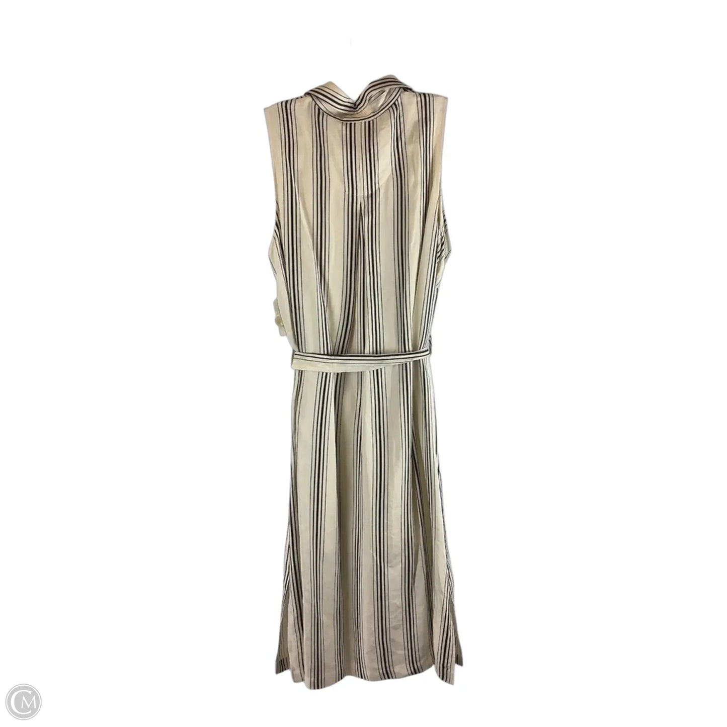 Dress Casual Maxi By Maeve In Striped Pattern, Size: 10