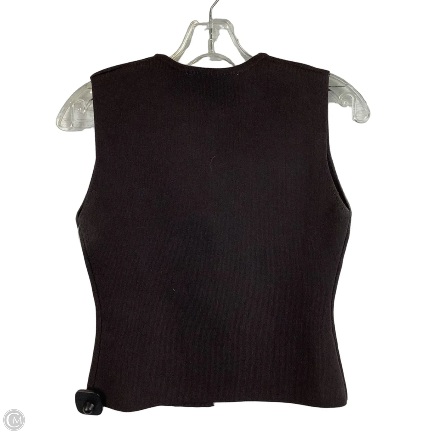 Vest Sweater By Zara In Brown, Size: S