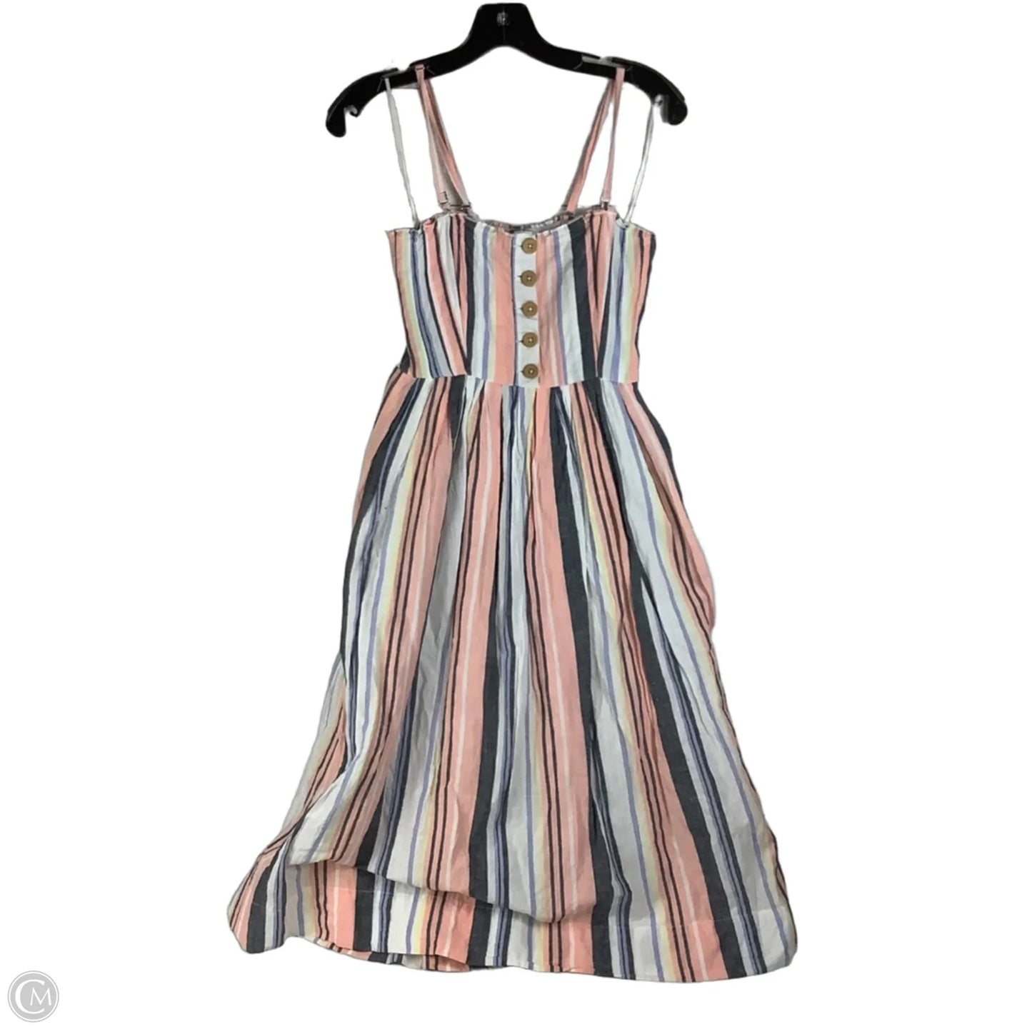 Dress Casual Maxi By Free People In Striped Pattern, Size: Xs