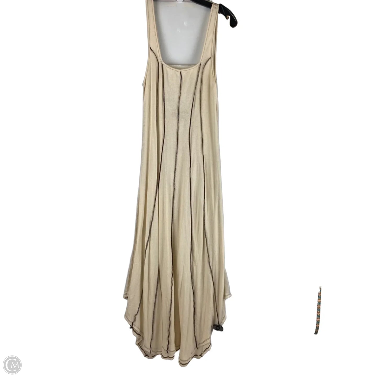 Dress Casual Maxi By Free People In Cream, Size: S