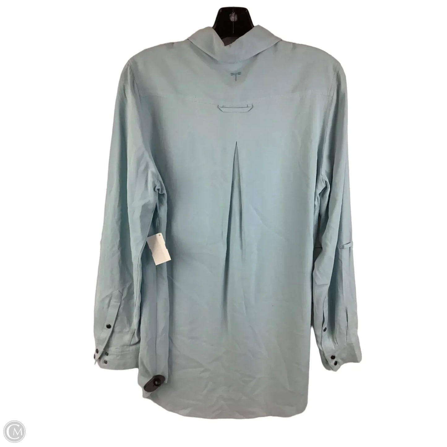 Top Long Sleeve By Tyler Boe In Blue, Size: M