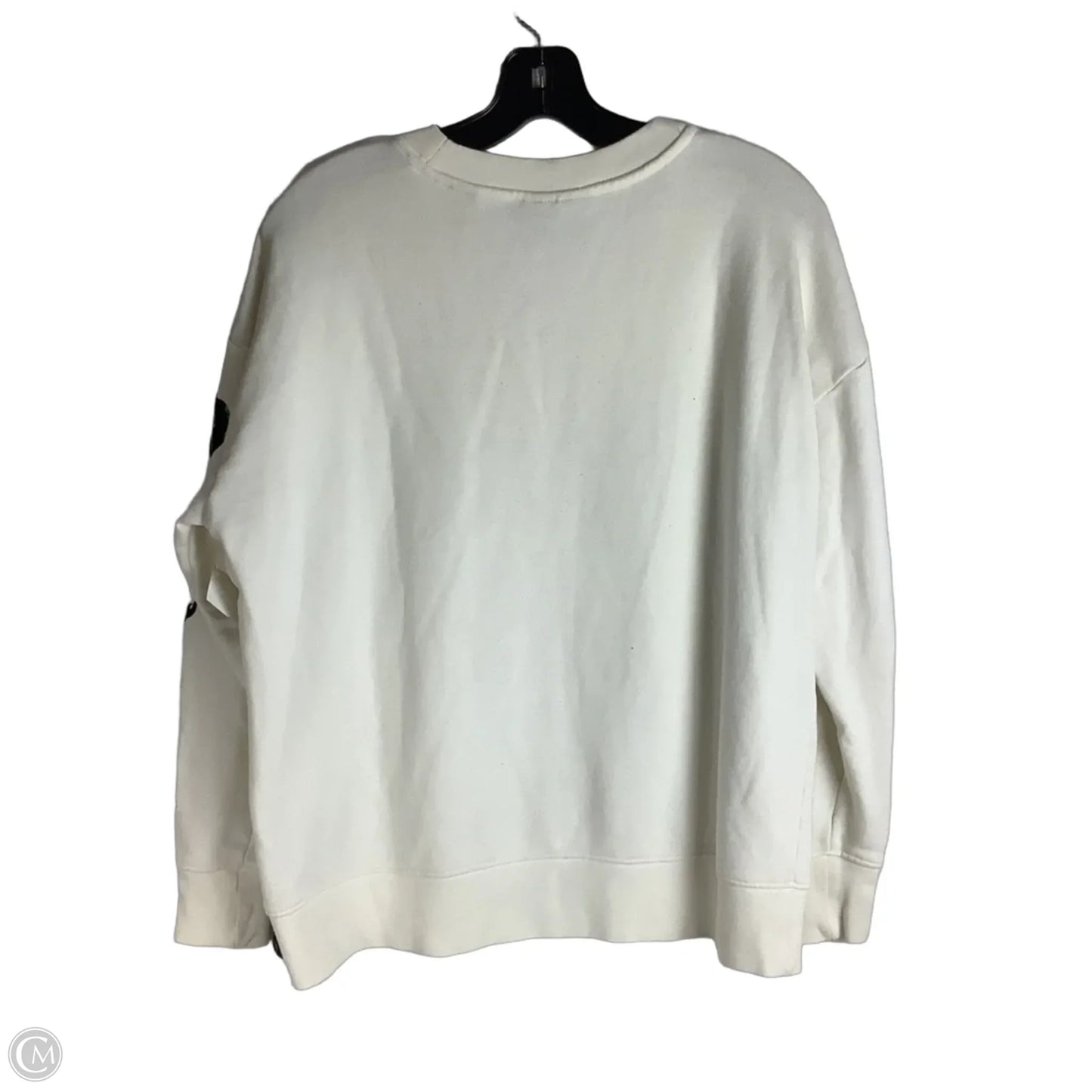 Sweatshirt Collar By Scotch & Soda In Cream, Size: S